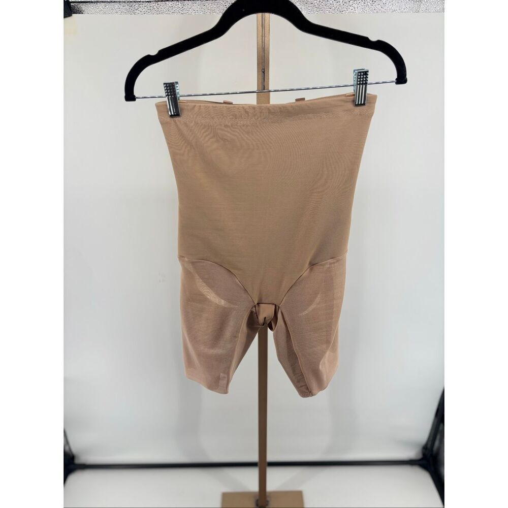 Honeylove Sculptwear Mid Thigh Shapewear Shorts Nude Size M